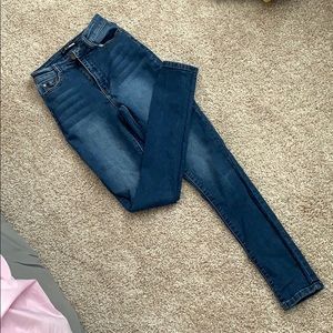 Medium Wash High Rise Jeans